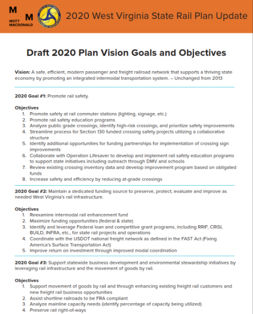 2020 Plan Vision Goals and Objectives