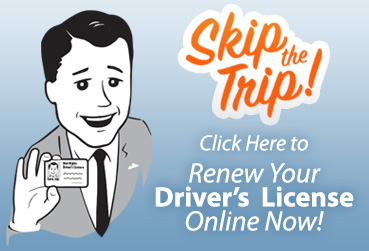 Renew your driver's license online