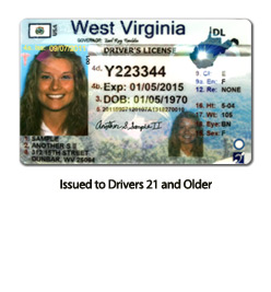 Issued to drivers 21 and older
