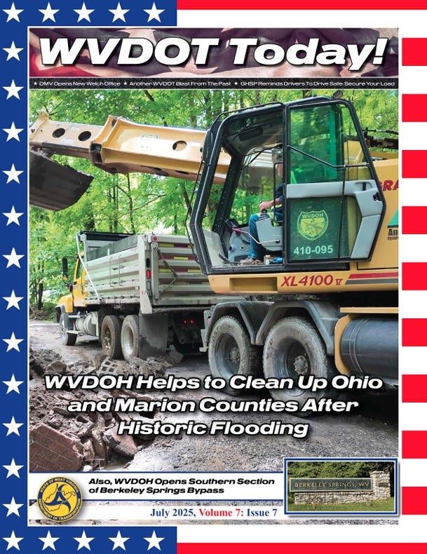 WVDOT Today July 2025 Newsletter Cover