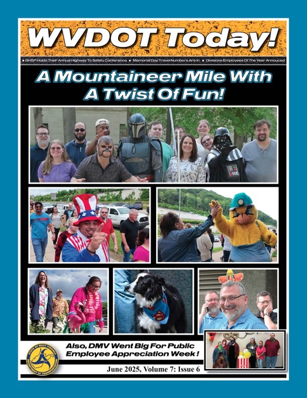 WVDOT Today June 2025 Newsletter Cover